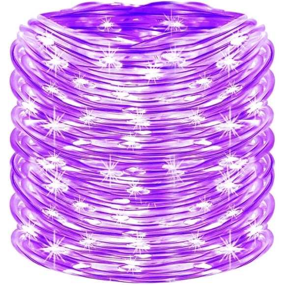 Plug in Rope Lights,200 LEDs 72ft Waterproof Outdoor String Lights, Warm White Steady Light Copper Wire for Garden, Fence, Party, Wedding Decoration