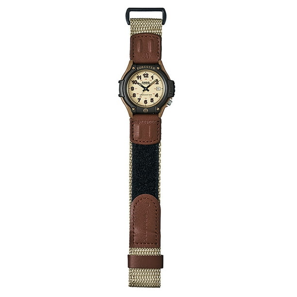 Casio Analog Cloth Watch Brown 1 Each