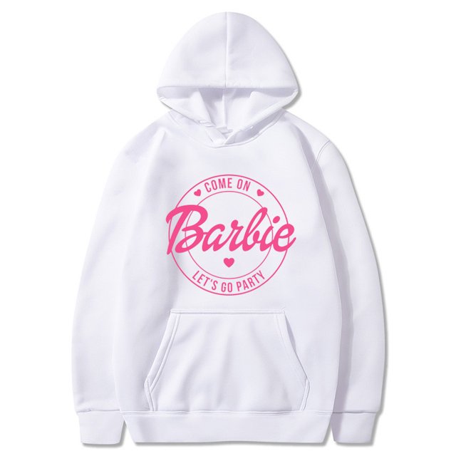 Barbie Let S Go Motif Imprimé Ebay Plus Sweat à Capuche en Polaire