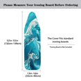 thumbnail image 5 of HELLHERO Ironing Board Cover Easy Fit Blue-green Marble Pattern Elastic Edge Replacement, 5 of 5