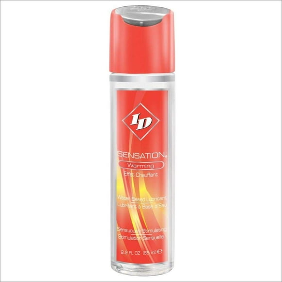ID Sensation Personal Lubricant - Warming, Water based, 2.2 Fl Oz Bottle