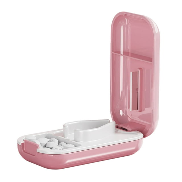 Tablette Portable pour Petites Tablettes, Coupe-Tablettes avec Rangement pour Voyage et Usage Quotidien