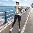 thumbnail image 6 of FORMRS Womens Long Sleeve Shirts UPF 50+ Sun Protection Quick Dry Fishing Hiking Tops, Size S-2XL, Beige Abstract Dots, 6 of 8
