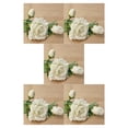 thumbnail image 2 of Ounissouiy Bricolaje hogar boda decoración rosa tela de seda flores artificiales flor de simulación Type6 NO6 Ounissouiy CBP008937, 2 of 6
