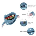 thumbnail image 3 of Lilo & Stitch Stitch Face Blue with 3D Ears 16" Plush shoulder bag large Tote Handbag, 3 of 7