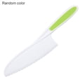 thumbnail image 2 of Jooan Fruits Slicer Plastic Kids Vegetable Cakes Cutlery Bread Lettuce Salad Cooking Tableware, Random Color, L, 1Pc, 2 of 9