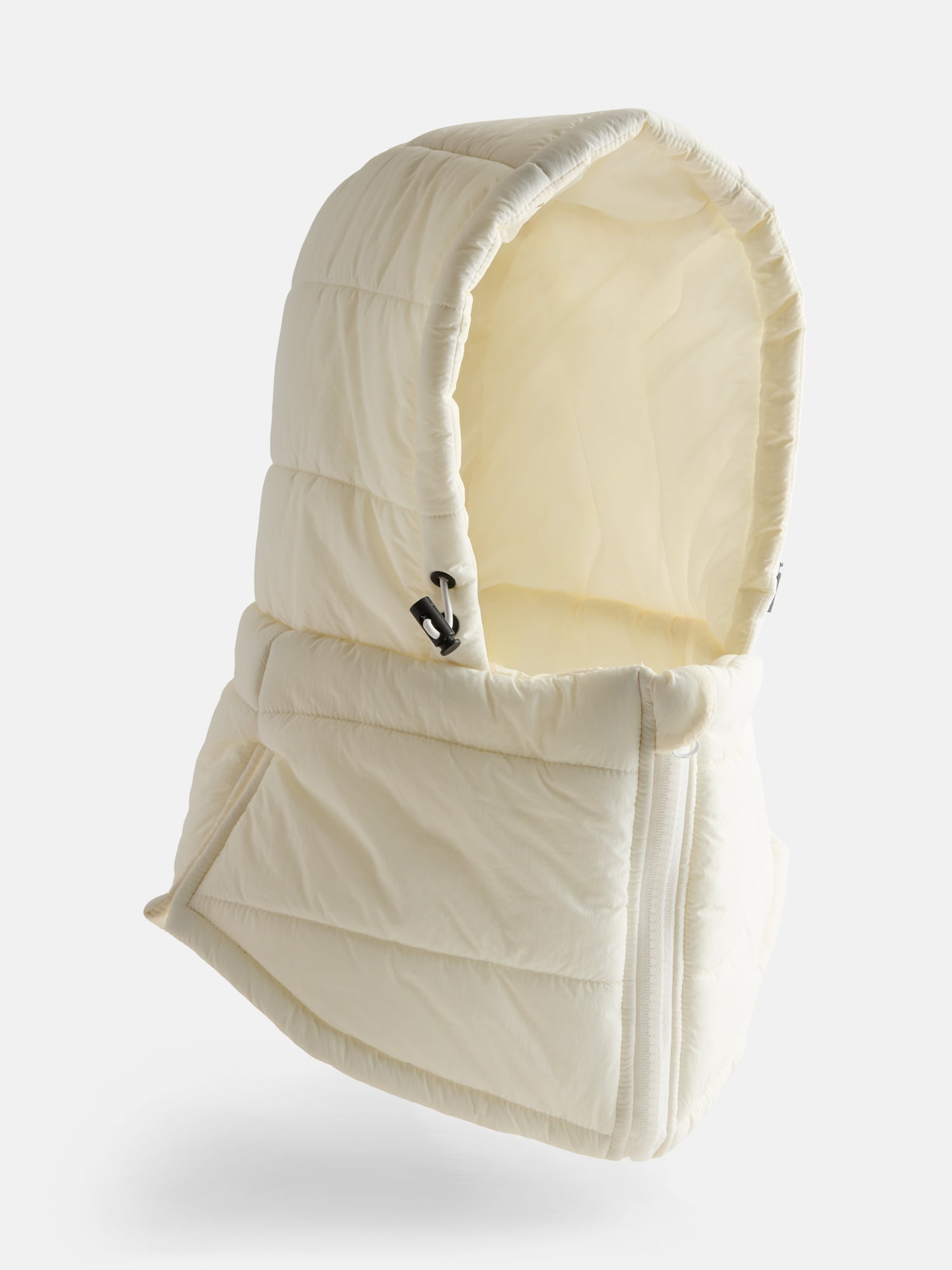 No Boundaries Women's Puffer Balaclava, Winter White