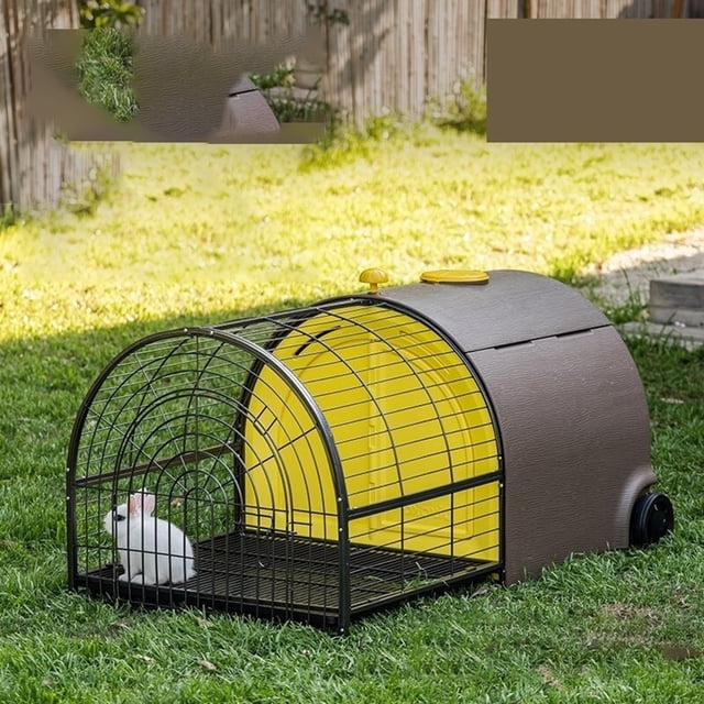 Cozy Outdoor Pet Rabbit Cage Discover the Ideal Home Rabbit Villa & Plush Rabbit Nest for Joyful Rabbits