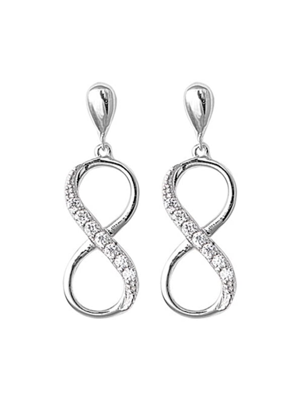 Archery Jewelry Bow and Arrow Jewelry Infinity Collection Archery Dangle Earrings