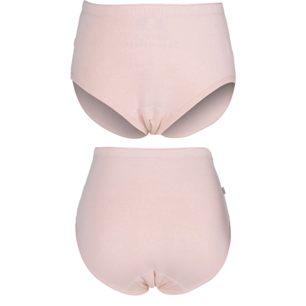 Ropa interior de algodón transpirable, lavable y reutilizable para la incontinencia menstrual para mujeres L