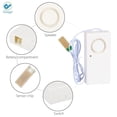 thumbnail image 3 of Deago 3-Pack 120dB Water Leak Leakage Detection Detector Sound Alarm Sensor for Kitchen Bathroom Basement, 3 of 8