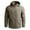 Khaki, variant on Babysbule Mens Jackets Men's Thin Jacket Casual Sports Windbreaker Hooded Jacket