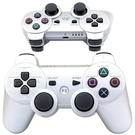 Ps3 Hori Pad Wireless Controller (PS3 controller Wireless Bluetooth Double Shock Sixaxis Remote Gamepad for Sony PS3 PlayStation)