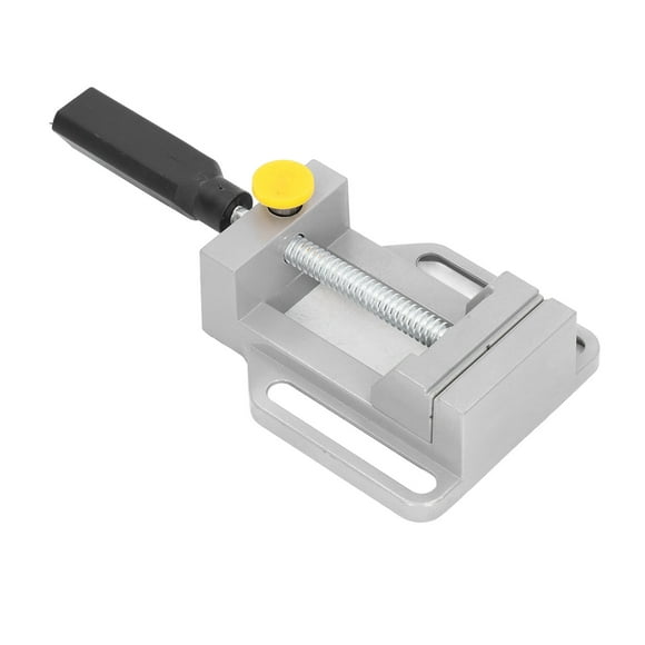 Bench Clamp Vise, Multifunctional Drill Press Vise for Drilling Sawing Projects