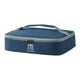 thumbnail image 3 of Bolsa térmica portátil con doble cremallera para el almuerzo, ideal para mujeres y hombres. Azul M, 3 of 5