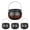 black  (4pcs), variant on Innovative Life Large Plastic Serving Bowls, Black, 4-Piece Set—A Set of Large Serving Bowls Ideal for Parties, Home Use, The Kitchen, and Both Outdoor and Indoor Decor
