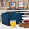 thumbnail image 6 of Fotbe Dark Blue for Four Slice Toaster Cover, Fingerprint Protector, Super Soft Appliance Cover And Dust Cover,Bread Dust Cover & Fingerprint Protection, 6 of 7