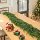 thumbnail image 5 of Decoraciones navideñas de ratán de plástico, adornos navideños, hojas de pino simuladas, ratán artificial, agujas de pino, ratán de invierno, repisa de mesa, decoración de porche, corona navideña, cor, 5 of 9