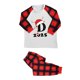 thumbnail image 4 of Conjunto navideño para padres e hijos Conjunto familiar Conjunto de pijamas Conjunto de abrigo para mujer, 4 of 4