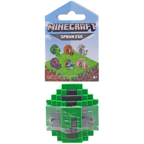 Minecraft Spawn Egg Creeper Mini Figure