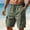 Green1, variant on Men's Cargo Shorts Quick Dry Stretch Elastic Waist Drawstring Casual Work Beach Shorts with Pockets Big and Tall M to 5XL