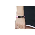 thumbnail image 4 of Adjustable Islamic Allah Prayer Silicone Bracelet Arabic Islam God Quran Quotes Bangle Inspirational Muslim Amulet Jewelry Religious Gifts for Teens Men Women, Pink, Master of the Day of Judgment, 4 of 5