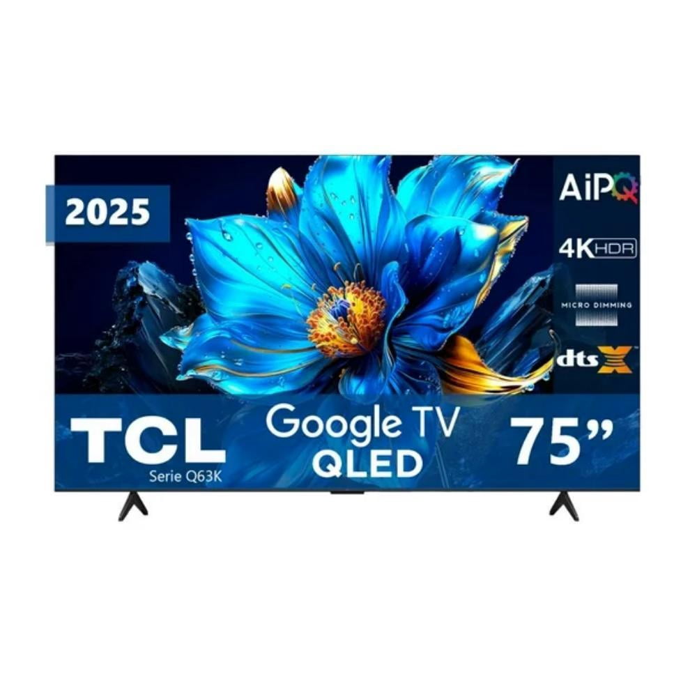 TV 75 Pulgadas Smart TV UHD 4K QLED 75Q63K Google TV
