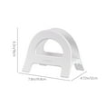 thumbnail image 3 of TIMIFIS Plastics Pot Lid Rack, Kitchen Appliances Kitchen Countertop Lid Rack Plastic Cutting Board Organizer Pot Cover Drying Rack Multi-Functional Kitchen Shelf, 3 of 8
