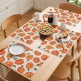 thumbnail image 5 of Fall Pumpkin Placemats Set of 1, Thanksgiving Farmhouse Black Buffalo Plaid Non-Slip Place Mats Washable Table Mats for Kitchen Dining Table Decorations Indoor/Outdoor, 5 of 9