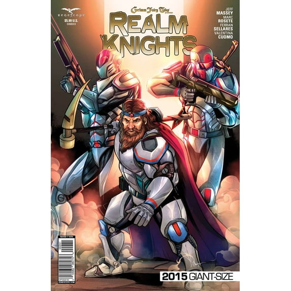 Grimm Fairy Tales presents Realm Knights (2nd Series) Giant-Size #1D VF ; Zenescope Comic Book