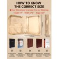 thumbnail image 3 of Funda para Biblia Loorow de cuero PU con cruz, 3 of 7