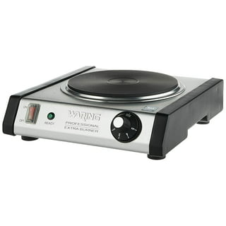 White Solid Single-Top Hot Plate by Home-Style Kitchen - Walter Drake