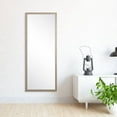 thumbnail image 4 of BrandtWorks BM071NM 1.75 in. Modern Living Wood Floor Mirror, Dark Grey, 4 of 4