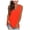 Orange, variant on Women Summer Tank Tops V Neck Sleeveless Casual Loose Flowy Basic Beach Vacation Travel Tops, Purple XL