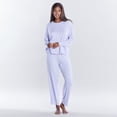thumbnail image 3 of Journelle Women's Emma Lounge Pant in Purple, 3 of 4