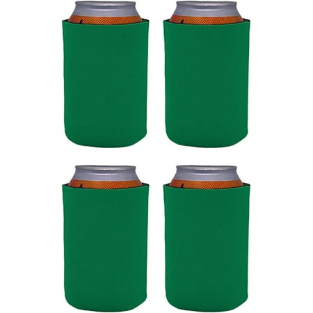 

Blank Soft Foam Collapsible Can Coolie (Turquoise 4 Pack)