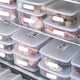 thumbnail image 4 of Contenedor sellado para guardar alimentos frescos, de grado alimenticio, para refrigerador y congelador, para organizar la despensa, 4 of 5