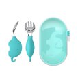 thumbnail image 1 of Miangastore Children Tableware Stainless Steel 1 Set 4.6X1.5in, 1 of 8