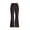 Z-200Black, variant on Kids Girls Casual Pants High Waist Wide Leg Leopard Print Comfortable Stylish Athletic Flared Trousers For Daily Wear,Pink,7-8 Years