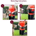 thumbnail image 5 of Leashboss | PackUp Pouch | Dog Treat Training Pouch with Waste Bag Dispenser | Adjustable Waist Belt Fanny Pack Design | Gray, 5 of 6