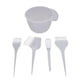 thumbnail image 1 of Kit de teñido para teñir el cabello de salón juego de 5 brochas y cuencos de diseño ergonómico para tinte de cabello para salón de belleza para el hogar Higoodz Otros, 1 of 8