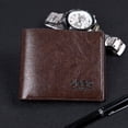 thumbnail image 2 of Cartera para hombre, cartera informal de negocios, cartera corta para múltiples tarjetas, monedero para estudiantes y jóvenes, regalo para hombre, 2 of 6
