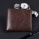 thumbnail image 2 of Cartera para hombre, cartera informal de negocios, cartera corta para múltiples tarjetas, monedero para estudiantes y jóvenes, regalo para hombre, 2 of 6