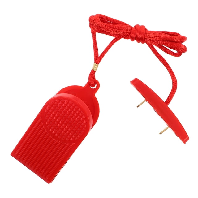 unbranded Llave De Y Arranque Para Caminadora Roja Con Dual Para Fitness