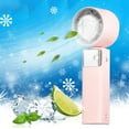thumbnail image 1 of Boovnll Fan, Handheld Fan Portable Usb Small Fan 4000Mah Charging Model Long Mini Electric Fan, Portable Fan, Desk Fan, Fans, 1 of 6