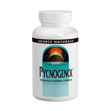 Source Naturals Pycnogenol 100 mg 60 Tabs (Best Natural Source Of Vitamin E)
