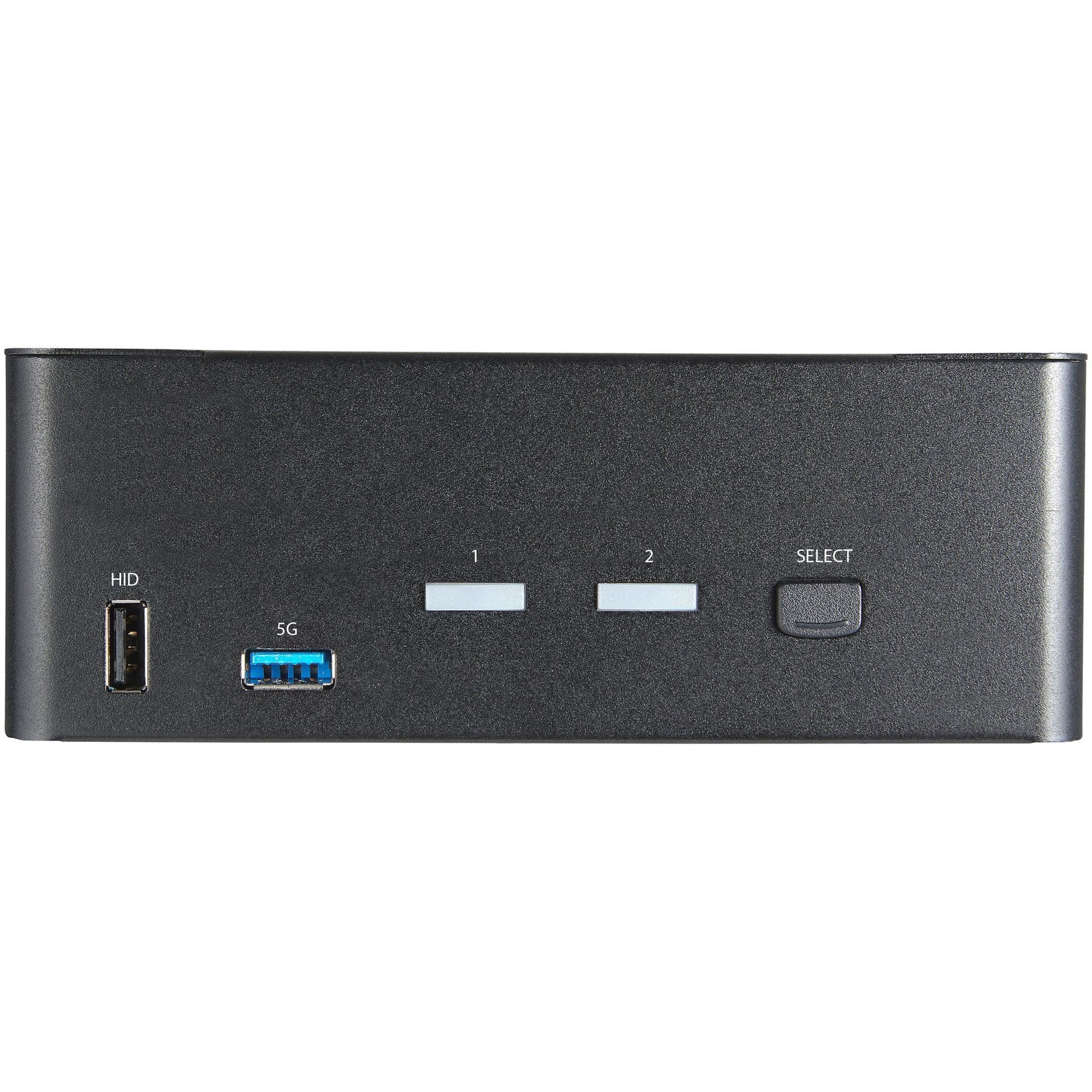 StarTech.com 2 Port Dual Monitor HDMI KVM Switch, 4K 60Hz HDMI 2.0 UHD HDR, 2 Port USB 3.0 Hub, 4x USB HID, Audio, Hotkey Switching, TAA