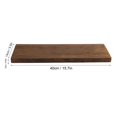 thumbnail image 3 of Noref Floating Wall Shelf, Wooden Shelf, Wall Mounted Storage Shelves Floating Shelf Wood Storage Rack Display Organizer for Home Living Room, 3 of 7