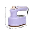 thumbnail image 3 of Portable Handheld Steam Mini Folding Garment Steamer With Compact Water Tank For Travel And Home Use, 3 of 5