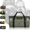 thumbnail image 3 of Bolsa seca para motocicleta, bolsa de lona trasera reflectante impermeable, esquí, viajes, senderismo, Camping, canotaje, montar, pesca, equipaje al aire libre, 3 of 5